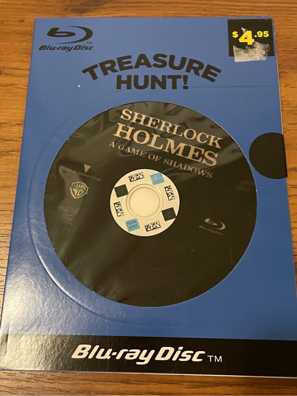 New in Package Sherlock Holmes: A Game of Shadows Blu-ray Disc Dvd  Movie